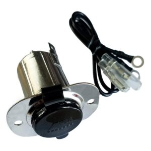 Marinco SS 12V RECEP COMP W/CAP