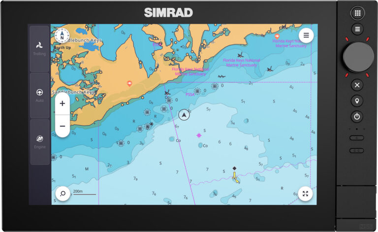 Simrad Yachting NSS 4-12 MFD, MAAILMA BAASMAAR
