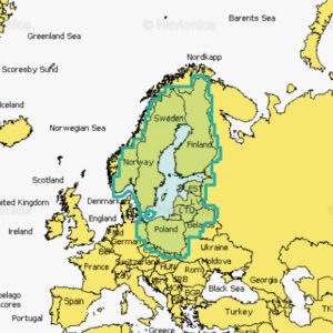 Navionics+ NAEU644L Baltic Sea microSD