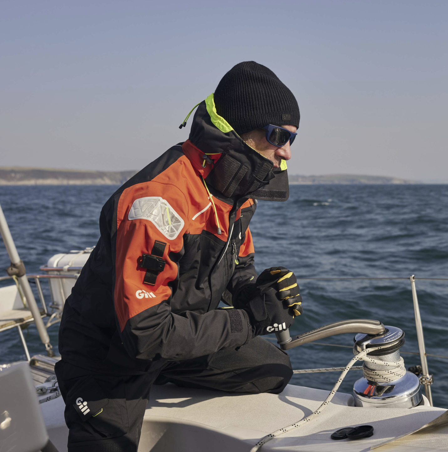 OS1 Ocean Jacket - Tumehall/oranž - M 6 OS1 Ocean Jacket - Tumehall/oranž - M - Pilt 6