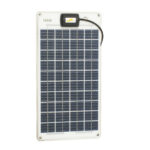 Solar panel; SW 20143, White 15 Wp 243 x 468 x 6mm, 12V
