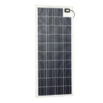 Solar panel; SW 20166 White, 90 Wp 481 x 1119 x 6mm, 12V