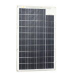 Solar panel; SW 40165, 60 Wp 481 x 772 x 6 mm, 12V