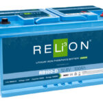 Relion 12.8V 100 Ah DIN 4SC LiFePO4