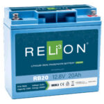 Relion 12.8V 20Ah 3SC LiFePO4 akumuliatorius