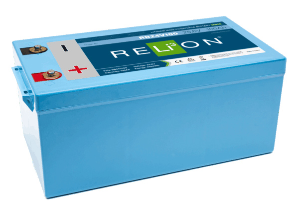 Relion 25,6 V 100 Ah LiFePO4 akumulators