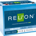 „Relion“ 25,6 V 40 Ah LiFePO4 akumuliatorius