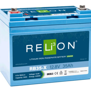 Relion 12.8V 35 Ah-X LiFePO4 aku