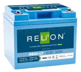 Relion 12,8 V 52 Ah LT 4SC LiFePO4 akumulators