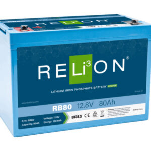 Relion 12.8V 80 Ah 4SC LiFePO4
