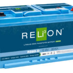 Relion 12,8 V 80 Ah DIN 4SC LiFePO4 akumulators