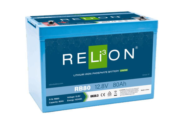 Relion 12.8V 80Ah 4SC LiFePO4 aku