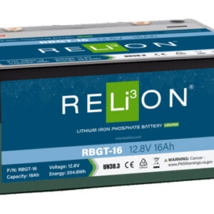 Relion 12.8V 16AH -TBAR LIFEPO4