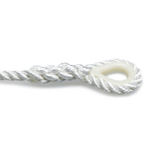 RAPALLO (with PVC-thimble) / 40m; 10,0mm; white