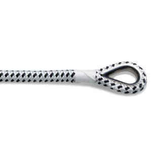 RIO (with Niro-thimble) / 20m; 12,0mm; black/white
