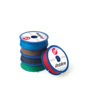 WAXED WHIPPING TWINE (colored PES)   ; 0,8mm; black
