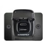 Flip Pro Fast Charge Dual USB Socket with front fit bezel