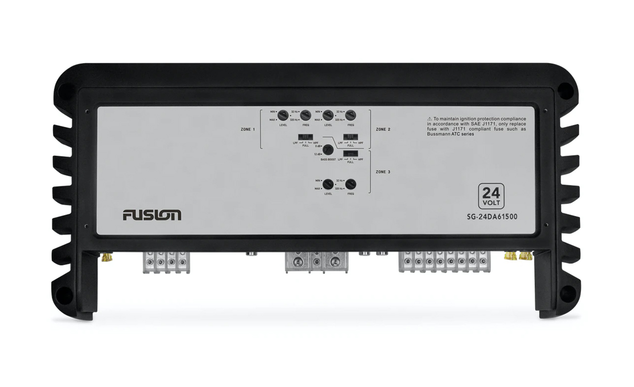 24Volt, 6 Channel Marine Amplifier, Signature Series - Pilt 3