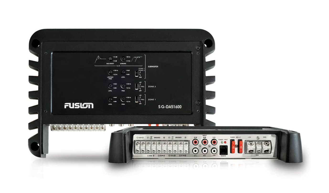 SG-DA51600, 5 Channel Marine Amplifier, Signature Series - Pilt 3
