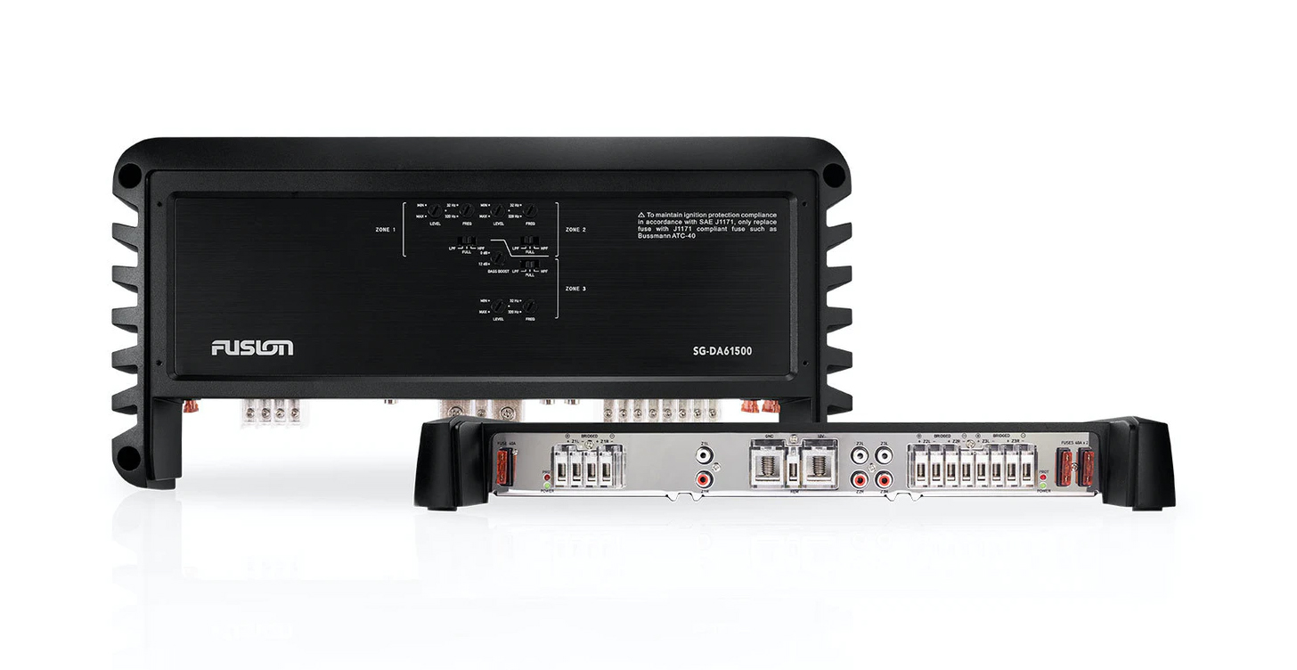 SG-DA61500, 6 Channel Marine Amplifier, Signature Series - Pilt 3