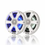 6.5" Marine Kõlar valge Sport kattega ja LED valgustusega- paar
