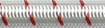SHOCK-CORD; 10,0mm; white/red