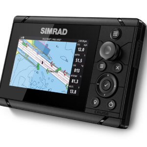 Simrad Yachting Cruise-5 koos World Basemap ja 83/200kHz anduriga