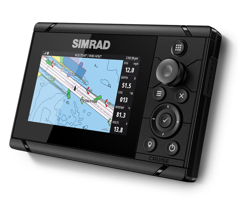 Simrad Yachting Cruise-5 koos World Basemap ja 83/200kHz anduriga