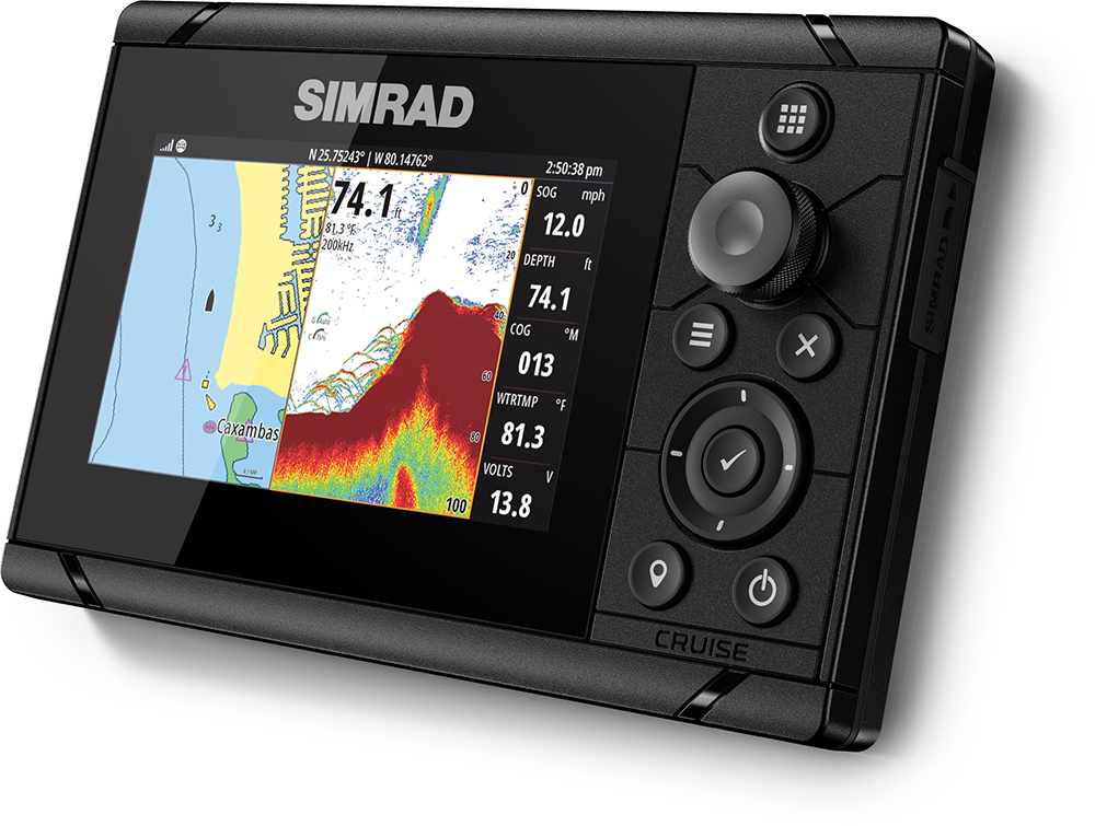 Simrad Yachting Cruise-5 w/ World Basemap and 83/200kHz Transducer - Image 2