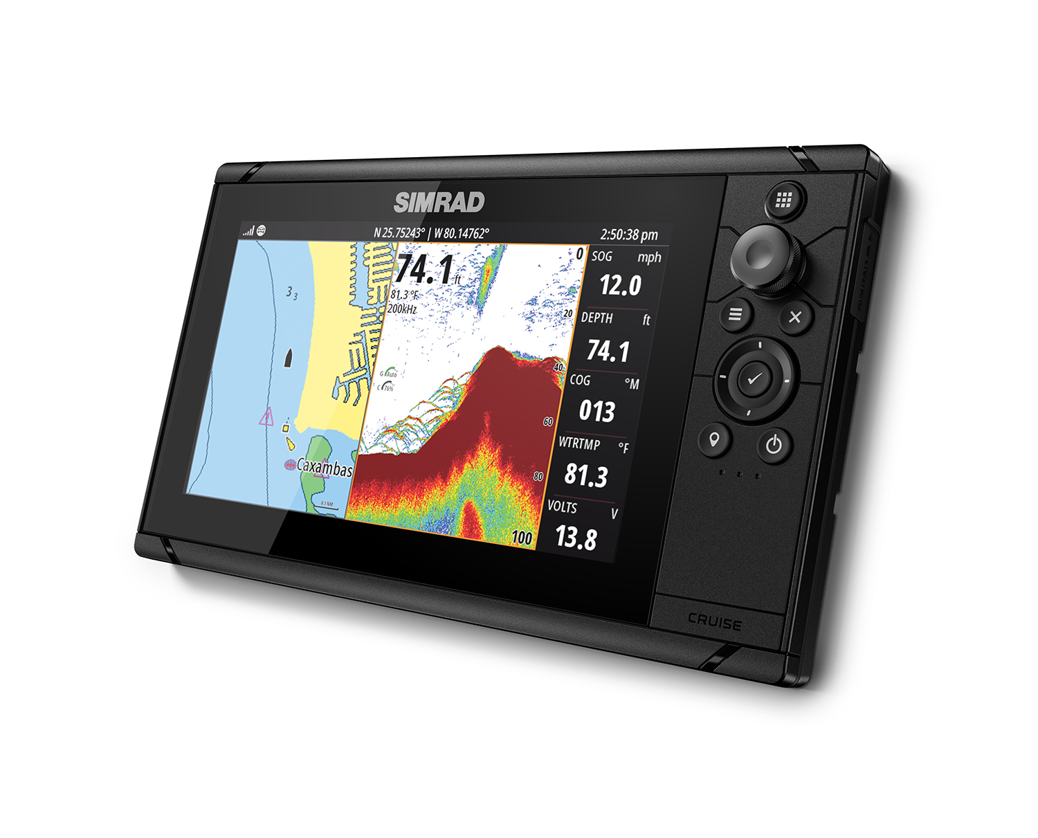 Simrad Yachting Cruise-9 w/ World Basemap and 83/200kHz Transducer