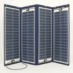 TX 42052 240 Wp, navy blue, Tenax 1164x1590(385)mm, 12V