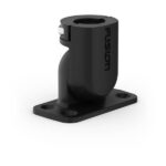 6.5" Tower Clamp, Black Flat Mount