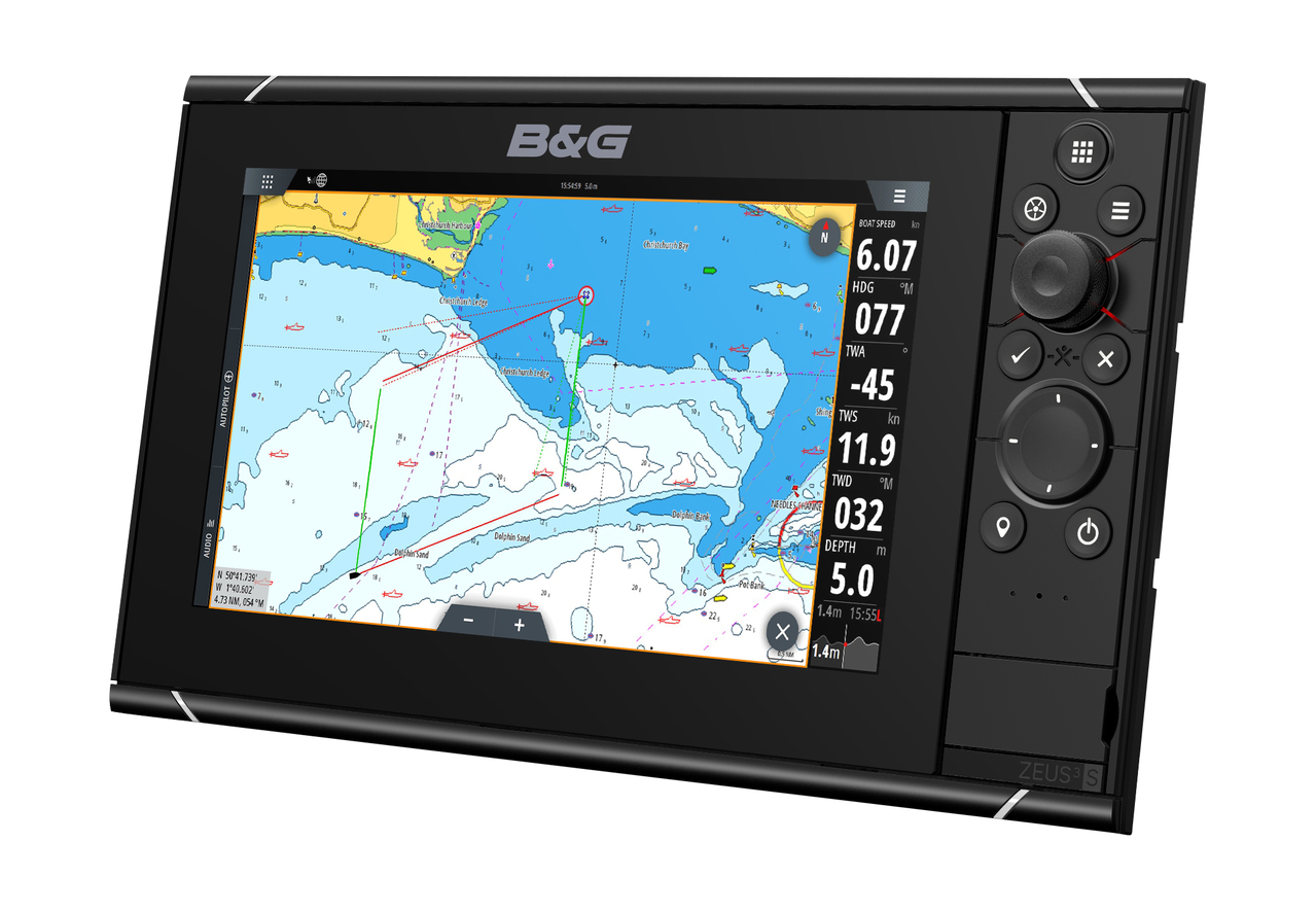 B&G Zeus³S-9 MFD koos maailma baaskaardiga - Pilt 2