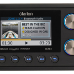 CMS4 4-zone Marine Black Box Digital Media Reciever with watertight commander