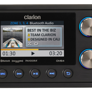 CMS4 4-zone Marine Black Box Digital Media Reciever with watertight commander