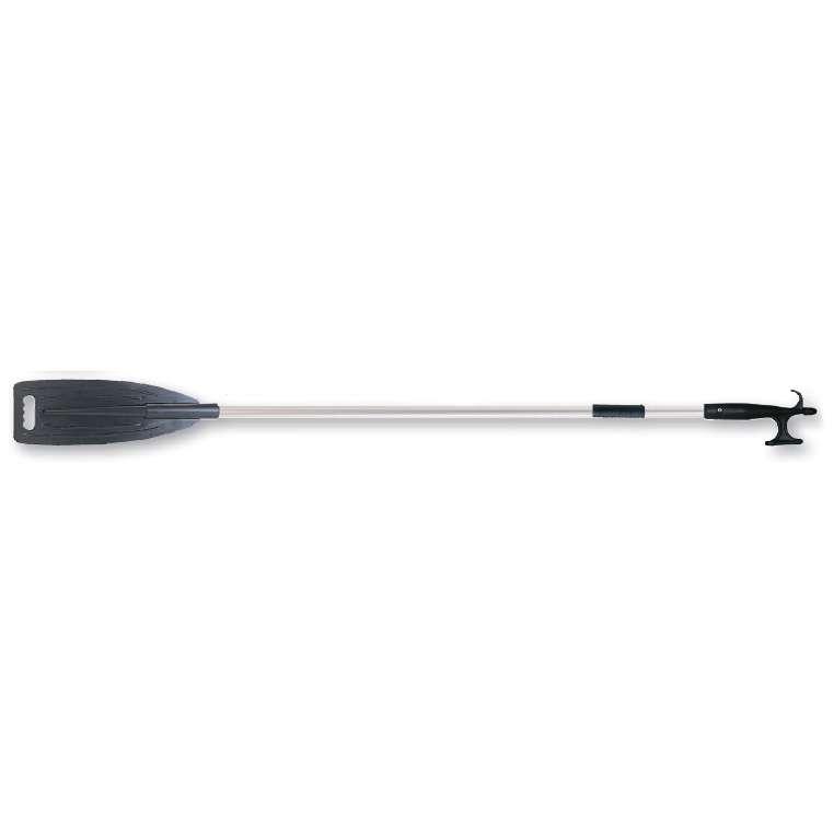 Telescopic Paddle With Hook, Βlack, L156-225cm