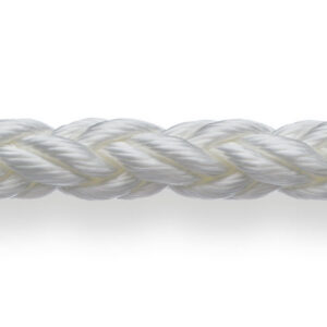 NYLON 8-PLAIT; 12,0mm; white