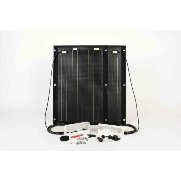 Set Sprayhood 120 Wp with 2 panels for 12V systems